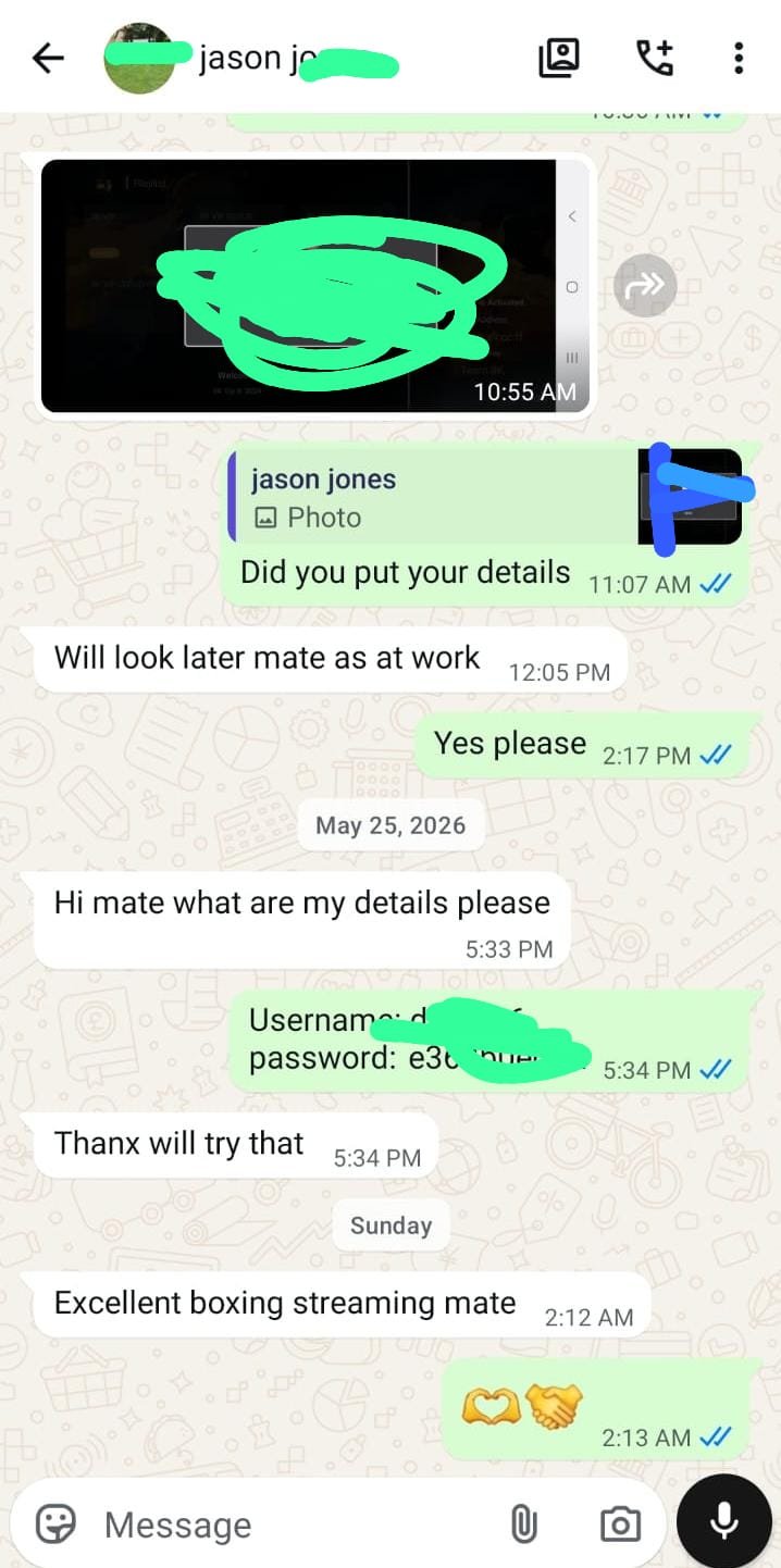 Customer review screenshot