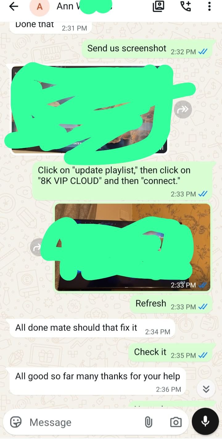 Customer review screenshot