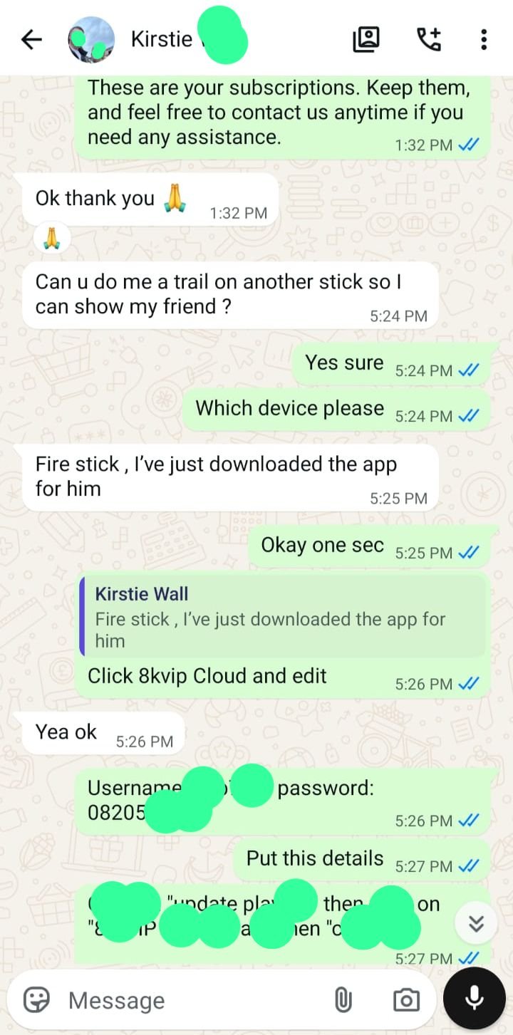 Customer review screenshot